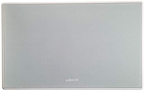 Polk Audio 255c-RT in Wall Speakers (2) 5.25" Drivers - The Vanishing Series | Easily Fits into the Wall | Power Port | Paintable Grille, Center Channel Speakers, Home Audio, Black/White